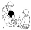 Enfants en prière