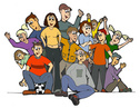 groupe de jeunes