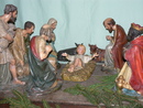 Crèche église St Wasnon